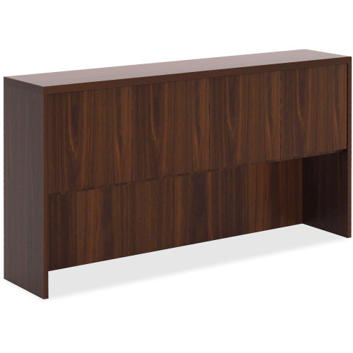 Lorell Chateau Series Mahogany Laminate Desking (34320) - Mycitystee