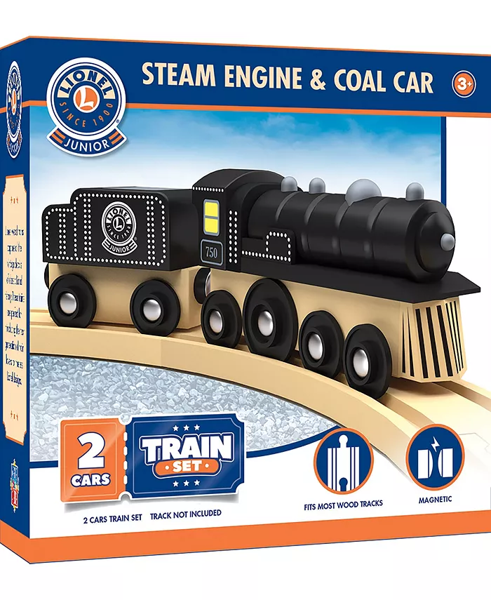 MasterPieces Puzzles Wood Train Sets - Lionel Collector's Steam Engine Coal Car - Mycitystee