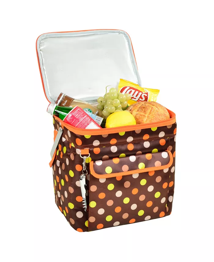 Picnic At Ascot 6 Bottle， Multi Purpose Insulated Wine Tote - Collapsible - Mycitystee
