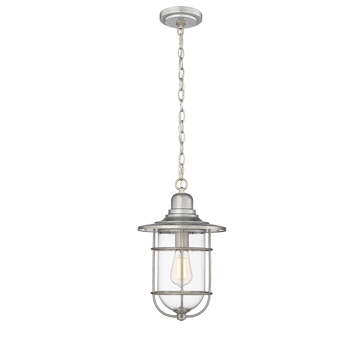Millennium Lighting Bolling 1 Light Outdoor Pendant Fixture with Clear Glass Shades - Mycitystee
