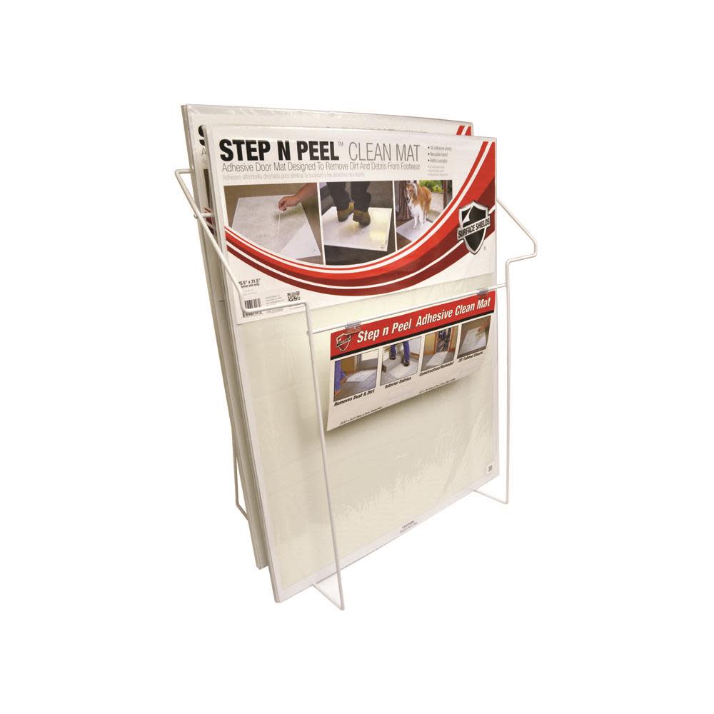 Step N Peel Clean Mat White Frame 25 In. x 31 In. 4 pack 30 Sheets Per Pack - Mycitystee