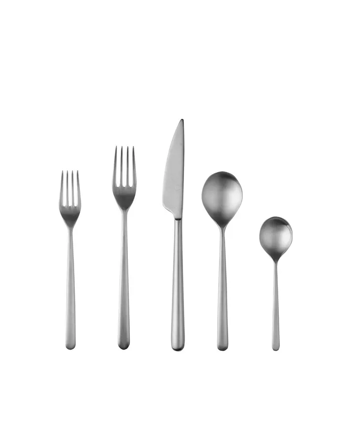 Mepra Linea Flatware Set， 20 Pieces - Mycitystee