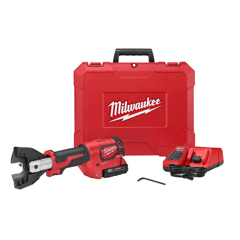 Milwaukee M18 FORCE LOGIC Cable Cutter Kit with 750 MCM Cu Jaws 2672-21 from Milwaukee - Mycitystee