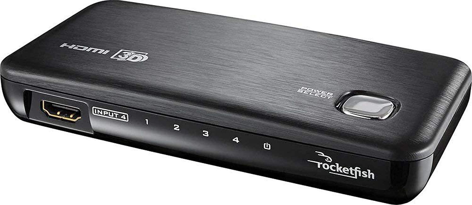 Rocketfish RF-G1185 4-Port HDMI Selector - Mycitystee