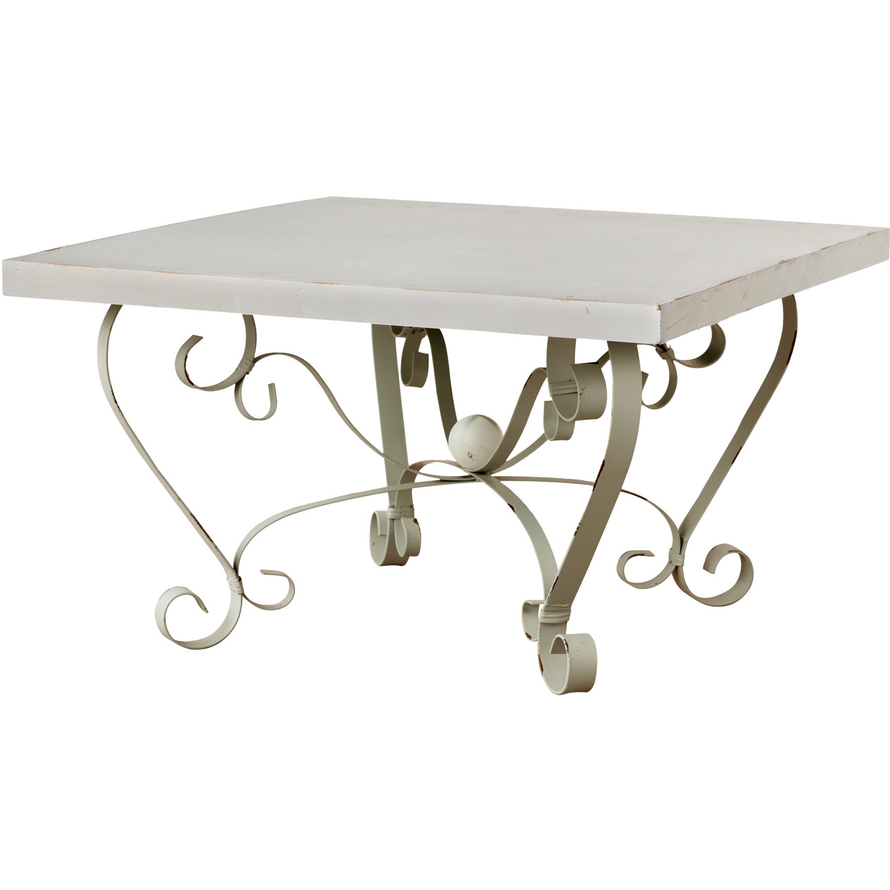 Gracewood Hollow Mouissou Square Metal and Wood Table - Mycitystee