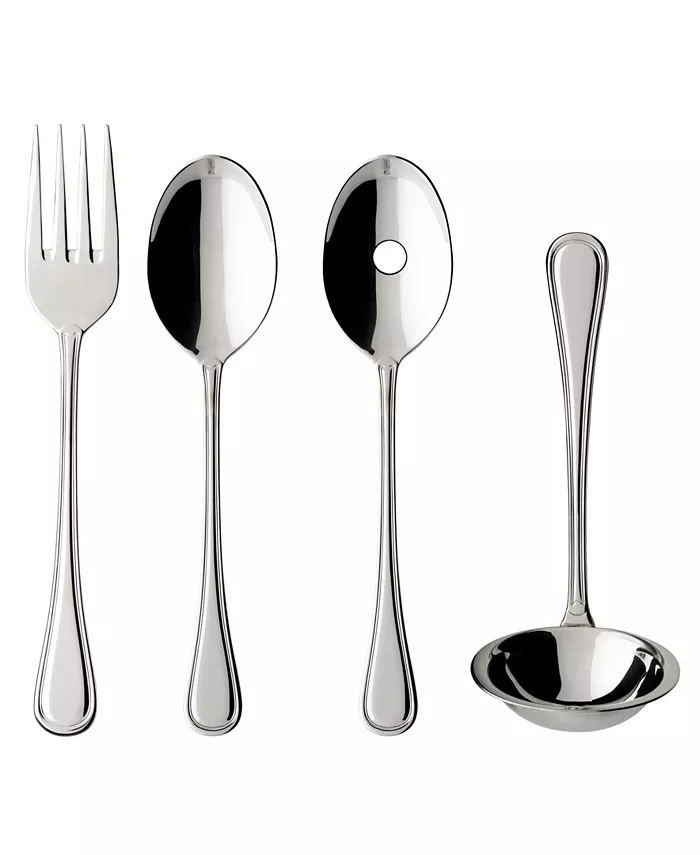 Villeroy Boch Flatware 18 10， Merlemont 4 Piece Hostess Set - Mycitystee