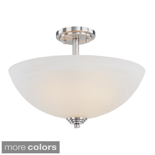 Avery Home Lighting Minimalist 3-light Semi-flush Mount Pendant - Mycitystee