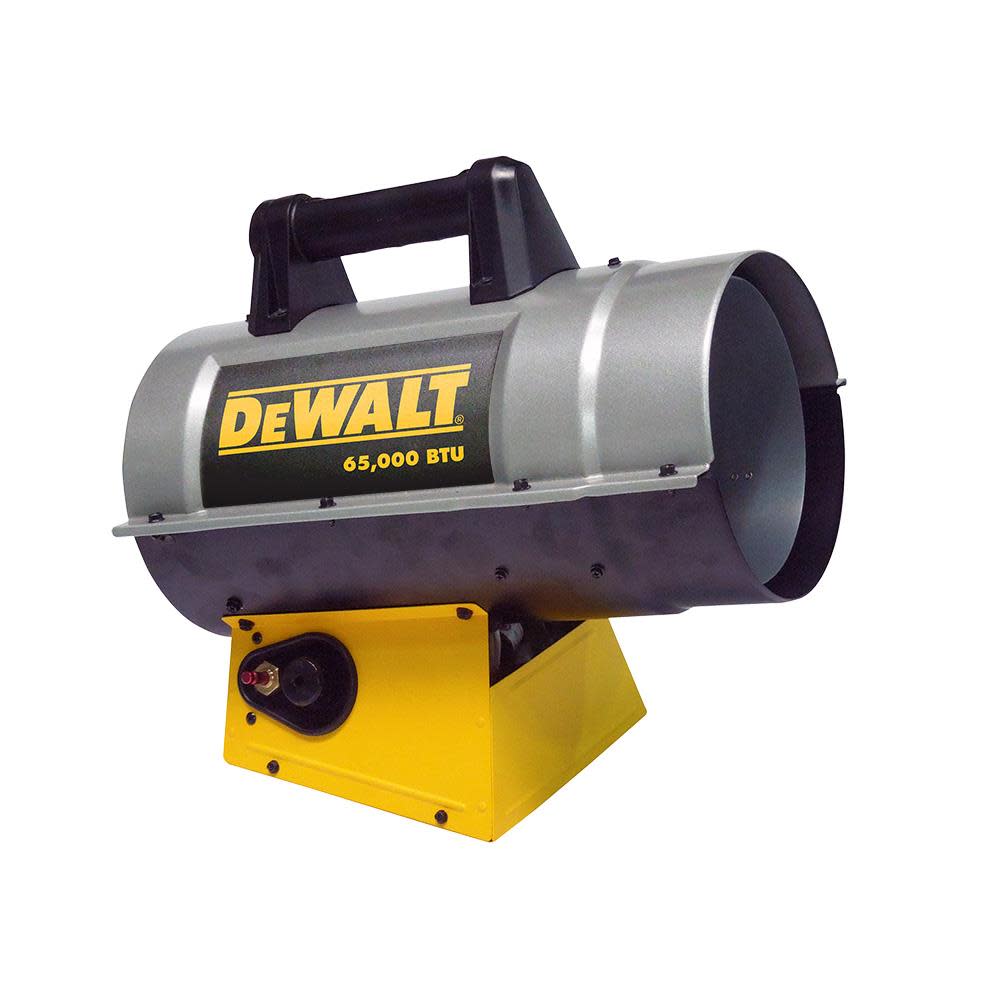 DEWALT Reconditioned Heater 60000 BTU Forced Air Propane Quiet Burner Technology Job Site A331201 from DEWALT - Mycitystee