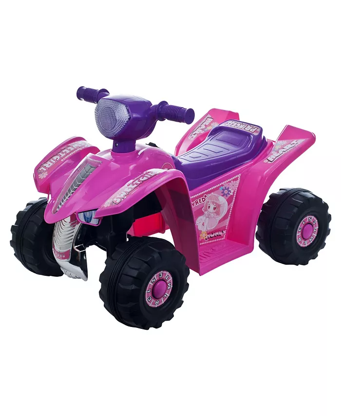 Lil' Rider Battery Powered Ride On Toy ATV Four Wheeler - Mycitystee