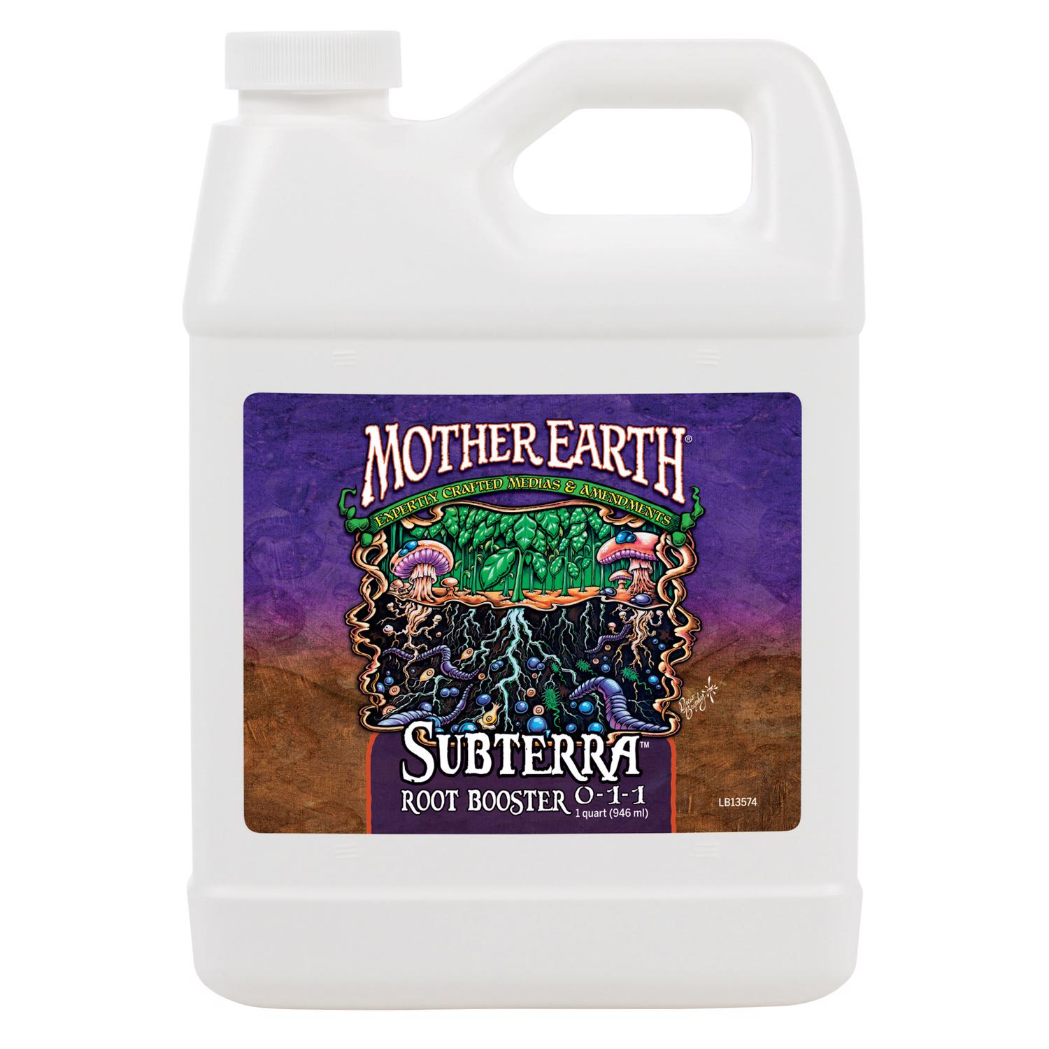 Mother Earth Subterra Root Booster Liquid All Plants Plant Supplement 1 qt - Mycitystee