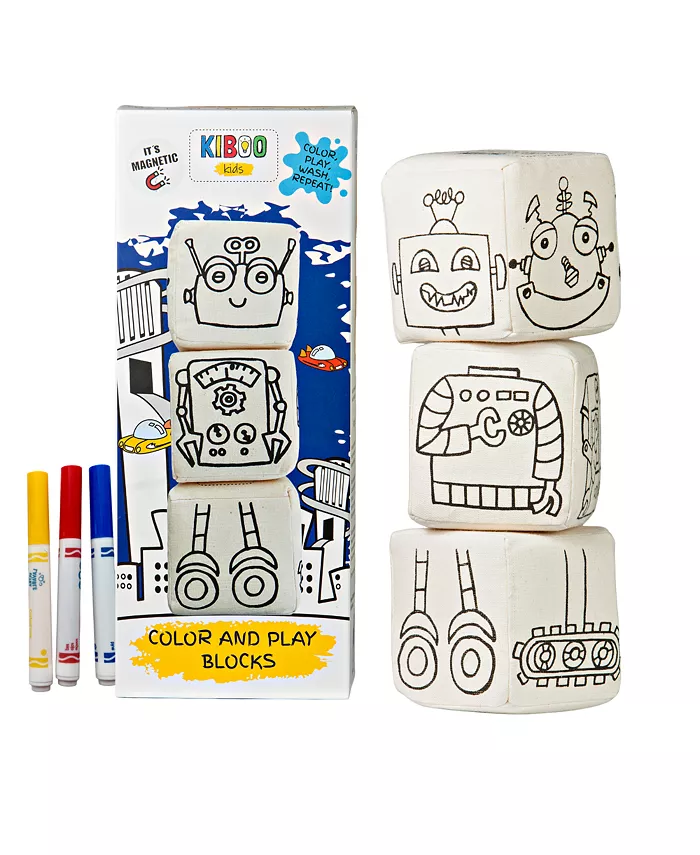 Kiboo Kids Kiboo Blocks - Robots - Mycitystee