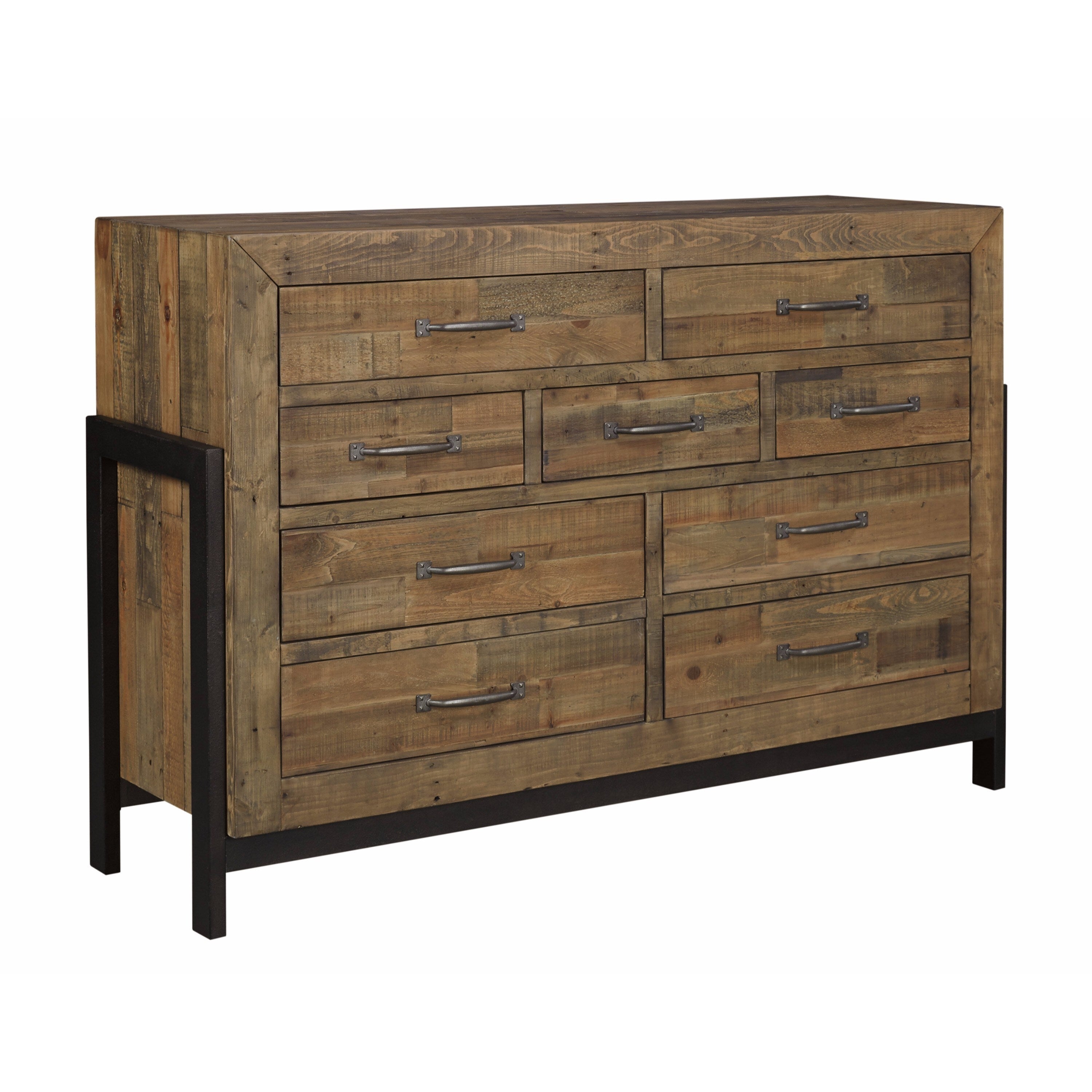 Signature Design by Ashley Sommerford Reclaimed Solid Pine Wood Dresser - - 14280961 - Mycitystee