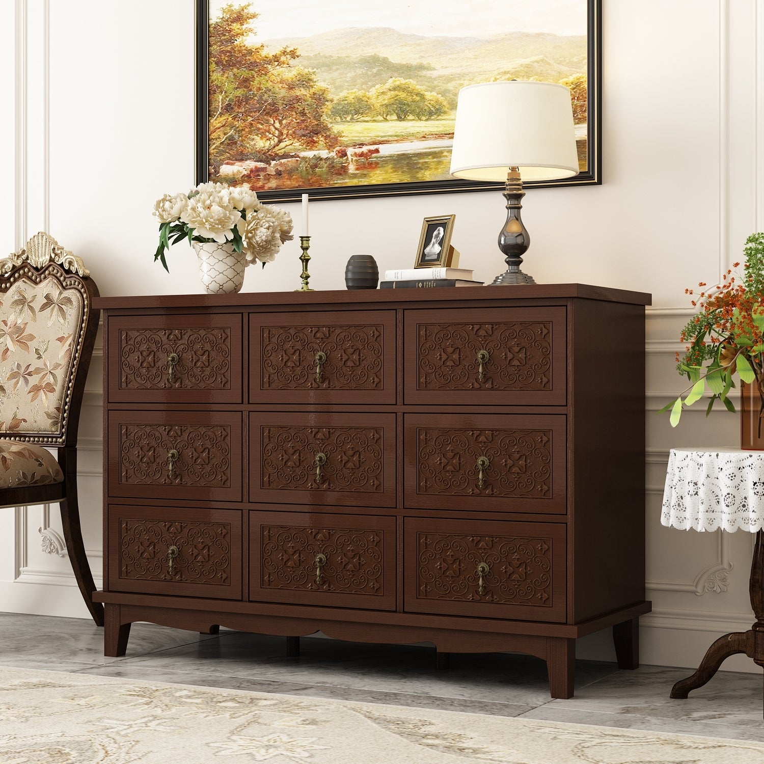 Drawers Dresser Chests Wood Rustic Chset of Drawers Dressers Organizer - - 37773795 - Mycitystee