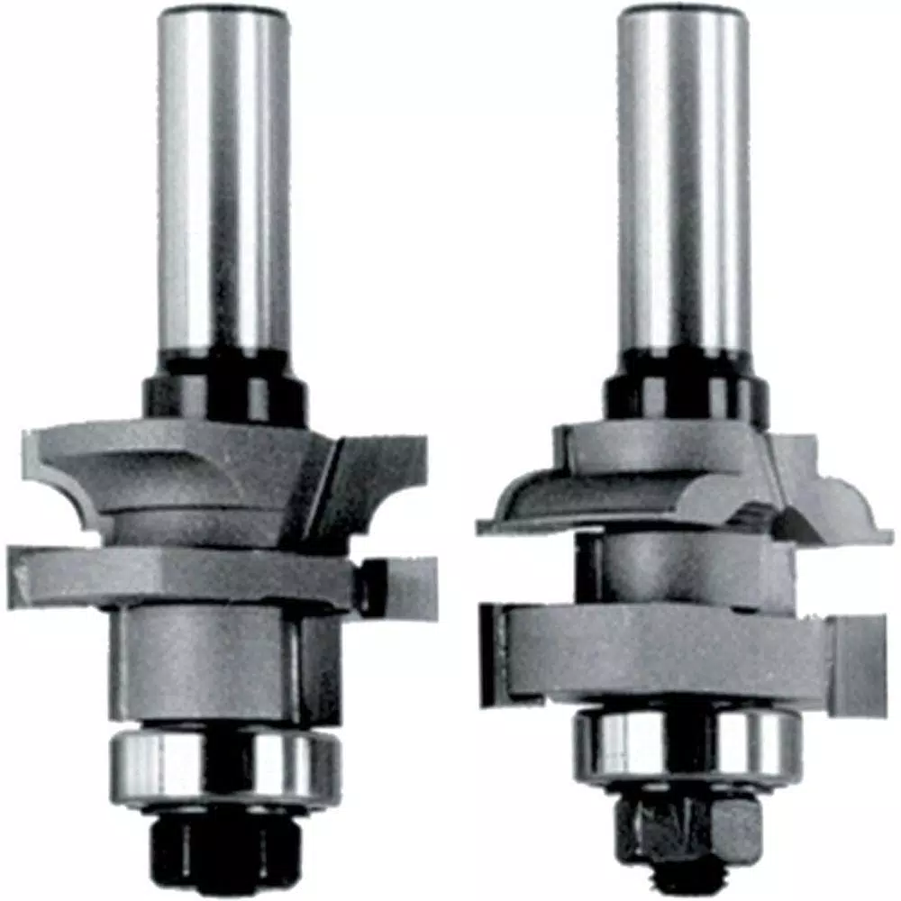 Makita Carbide-Tipped Stile and Rail 2-Flute Router Bit with 1/2 in. Shank and#8211; XDC Depot - Mycitystee