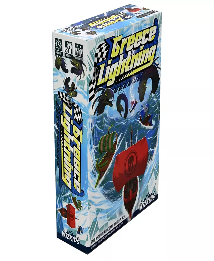 WizKids Games Greece Lightning Regatta Race Board Game - Mycitystee