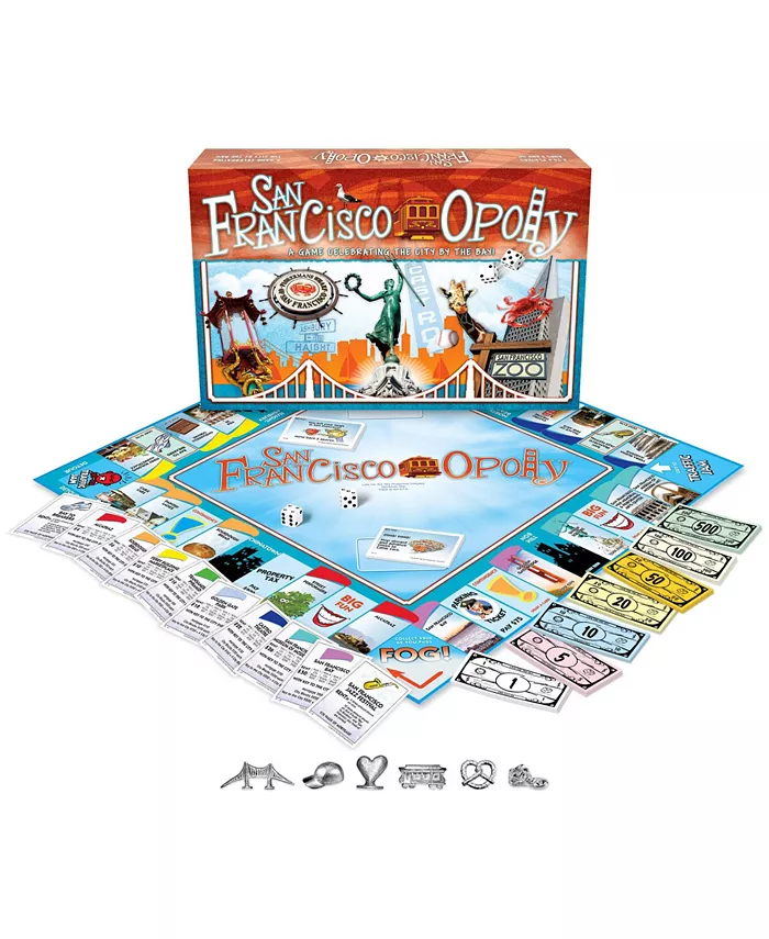 MasterPieces Puzzles San Francisco-opoly - Mycitystee