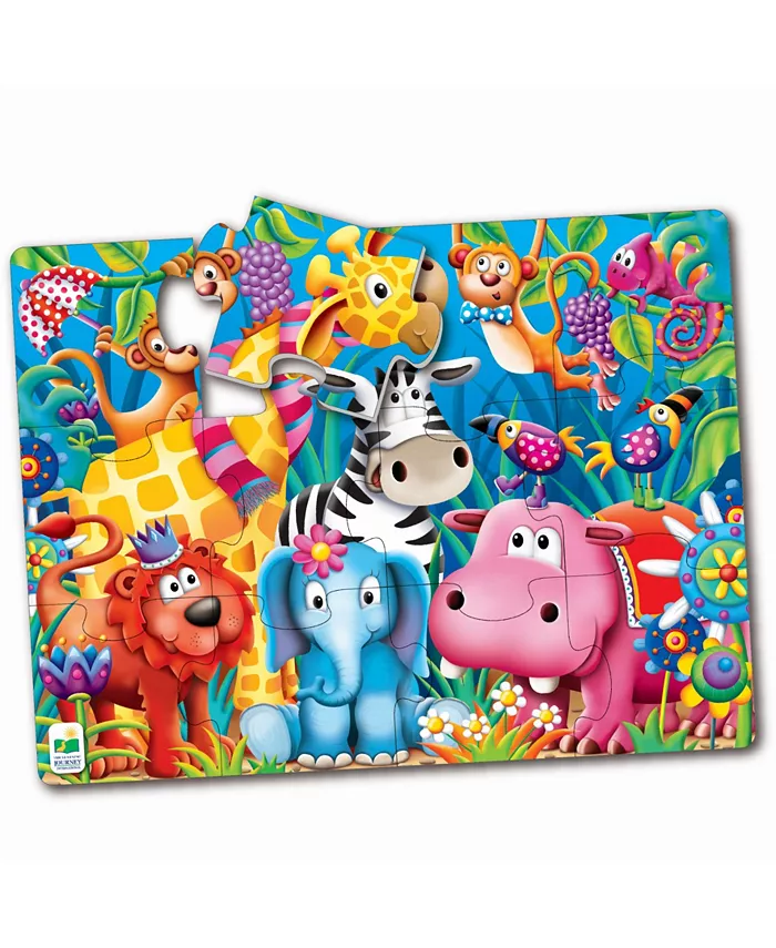 The Learning Journey My First Big Floor Puzzle- Jungle Friends - Mycitystee