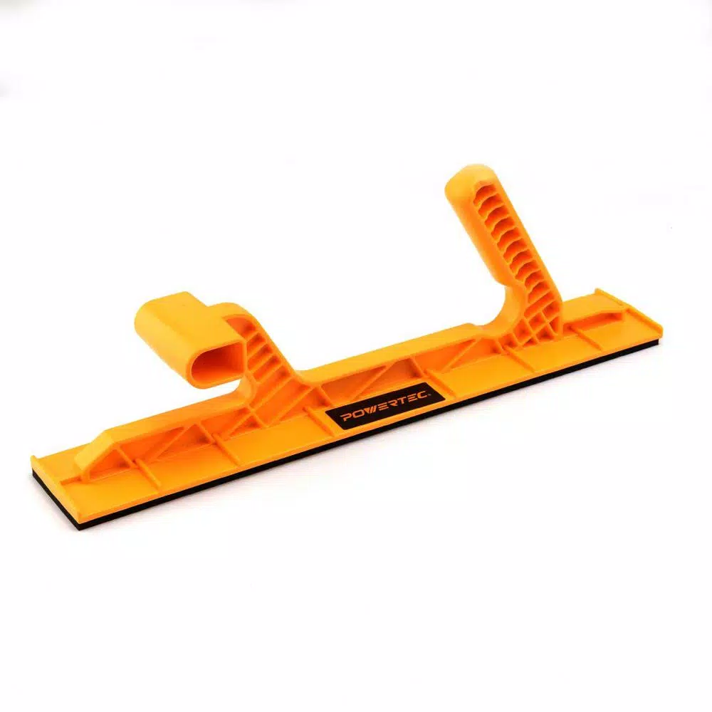 POWERTEC Deluxe Table Saw Push Block Dual Ergonomic Handles with Max Grip (1-Pack) and#8211; XDC Depot - Mycitystee
