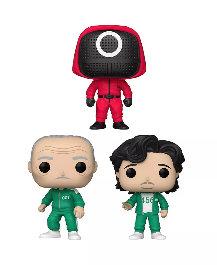 Funko Pop Television Squid Game Collectors Netflix Set， 3 Piece - Mycitystee