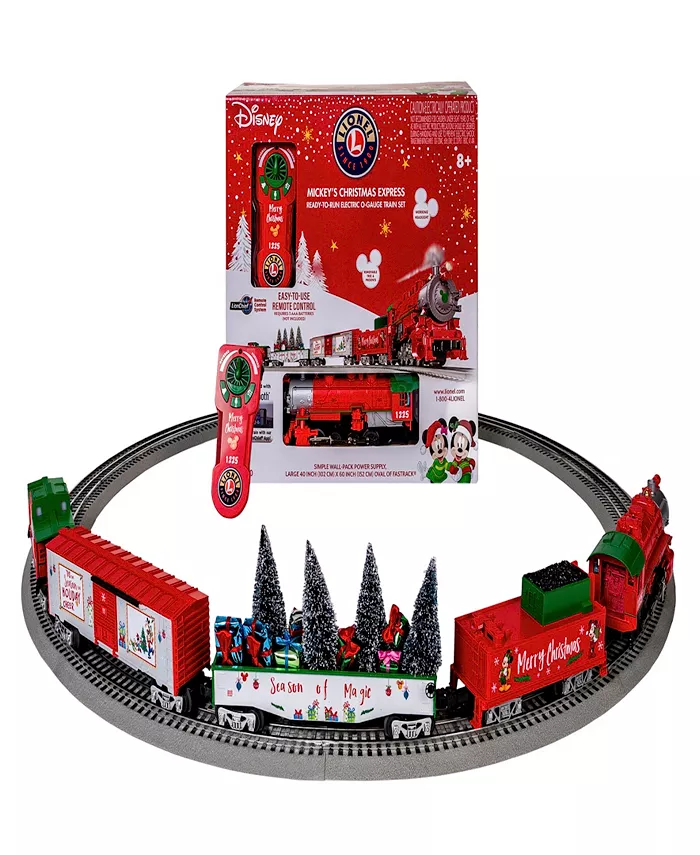 Lionel Disney Christmas Lionchief Bluetooth Train Set with Remote - Mycitystee