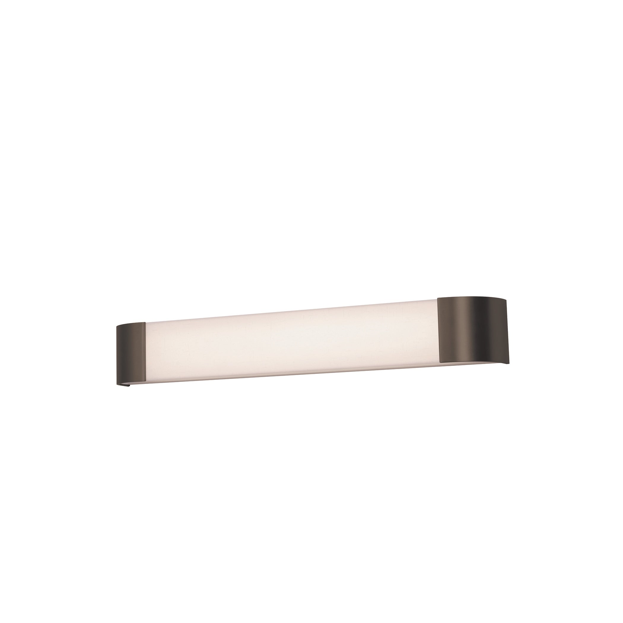 Allen 4-feet Oil-Rubbed Bronze LED Vanity， White Acrylic Shade - Mycitystee