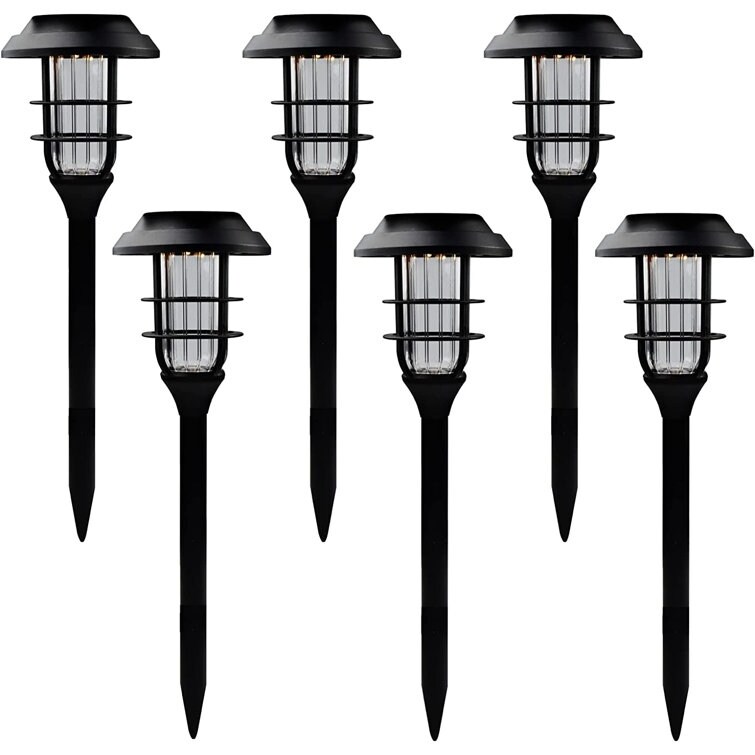 6PK Black Low Voltage Pathway Light - Mycitystee