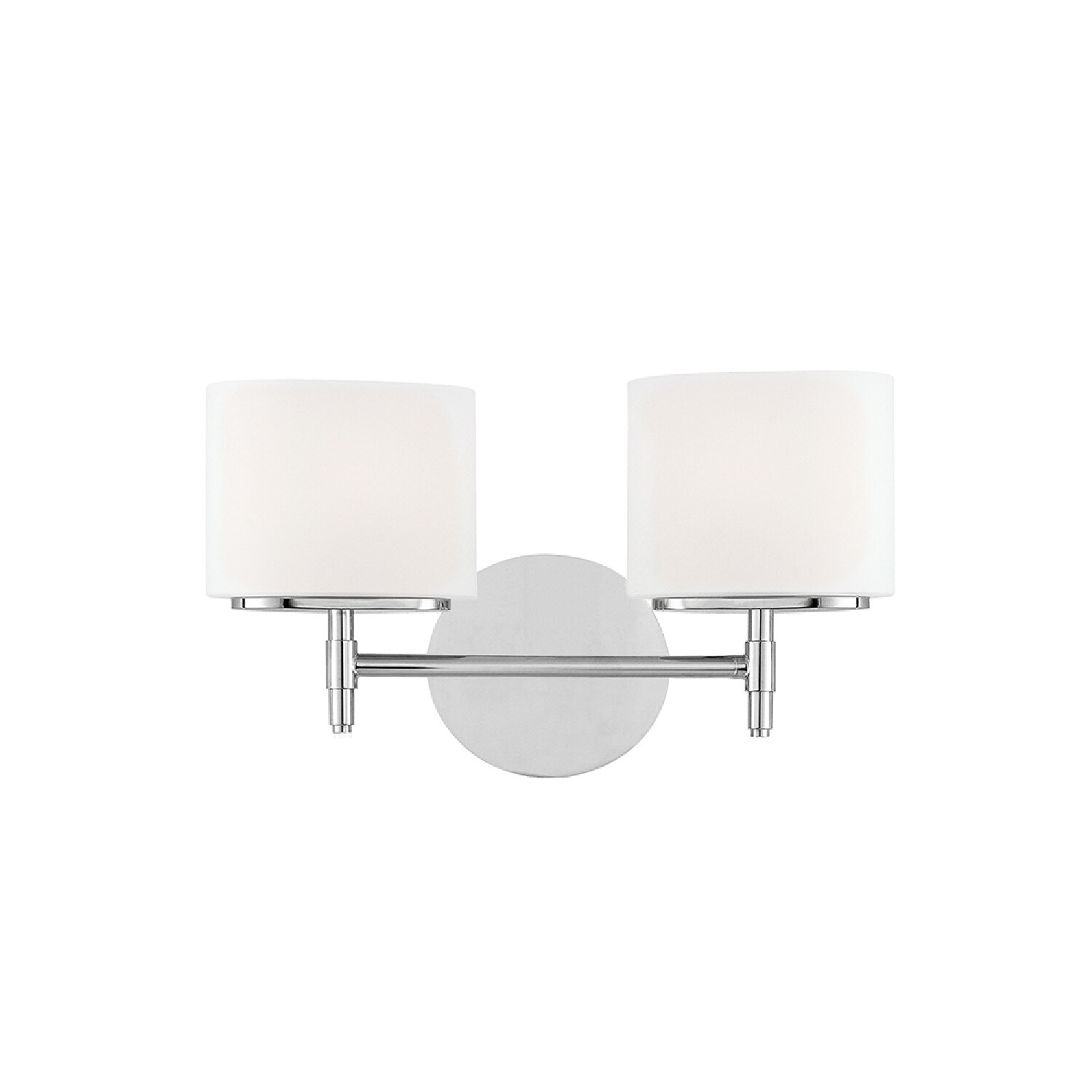Hudson Valley Trinity 2-light Polished Chrome Vanity - Mycitystee