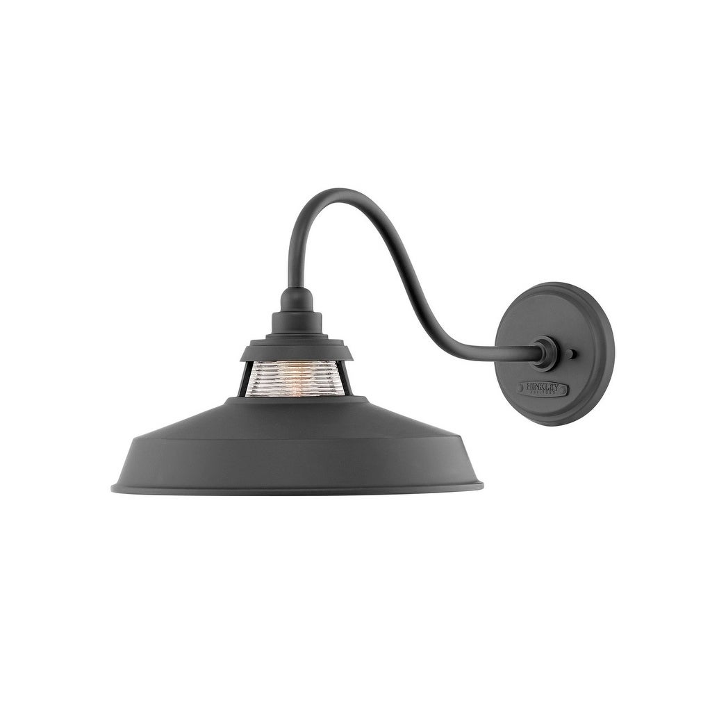 Hinkley Troyer 1-Light Outdoor Wall Mount Lantern in Black Shopping - The Best Deals on Outdoor Barn Lights | 31585603 - Mycitystee