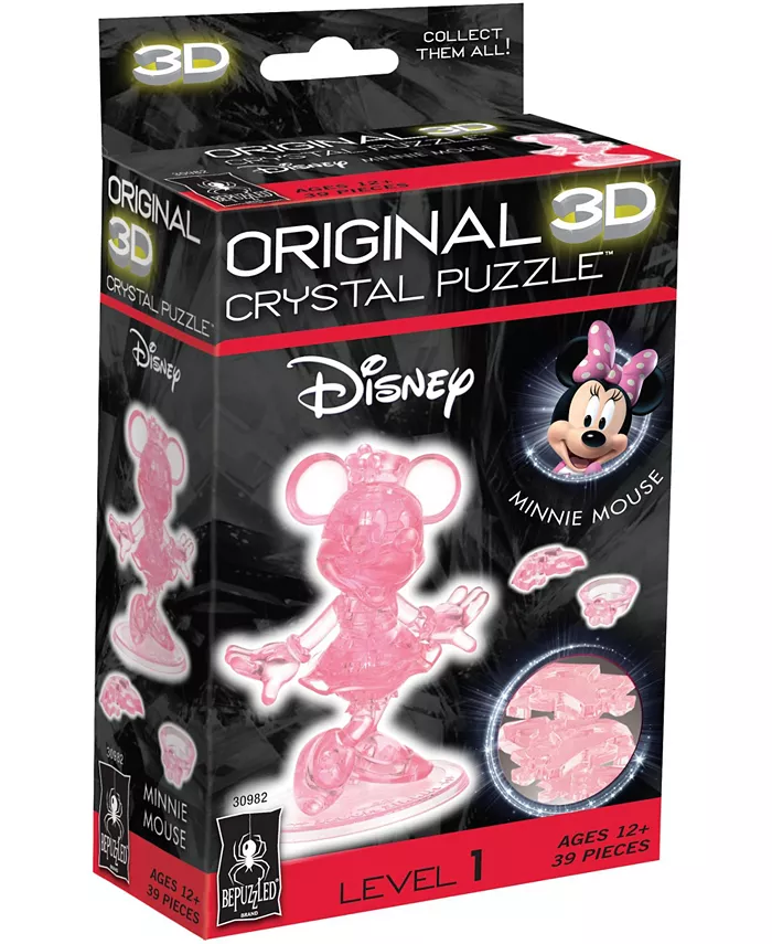 BePuzzled 3D Crystal Puzzle - Disney Minnie Mouse - Mycitystee