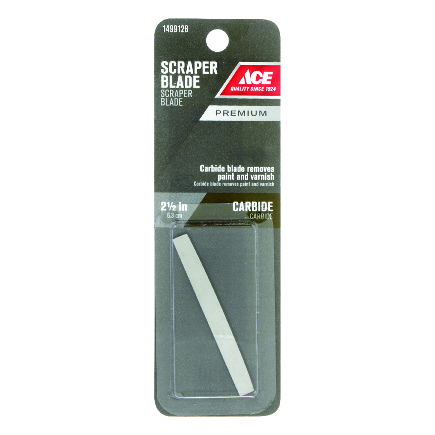 Ace 2-1/2 in. W Tungsten Carbide Double Edge Scraper Blade - Mycitystee