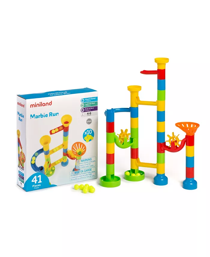 MINILAND Marble Run Set， 41 Pieces - Mycitystee