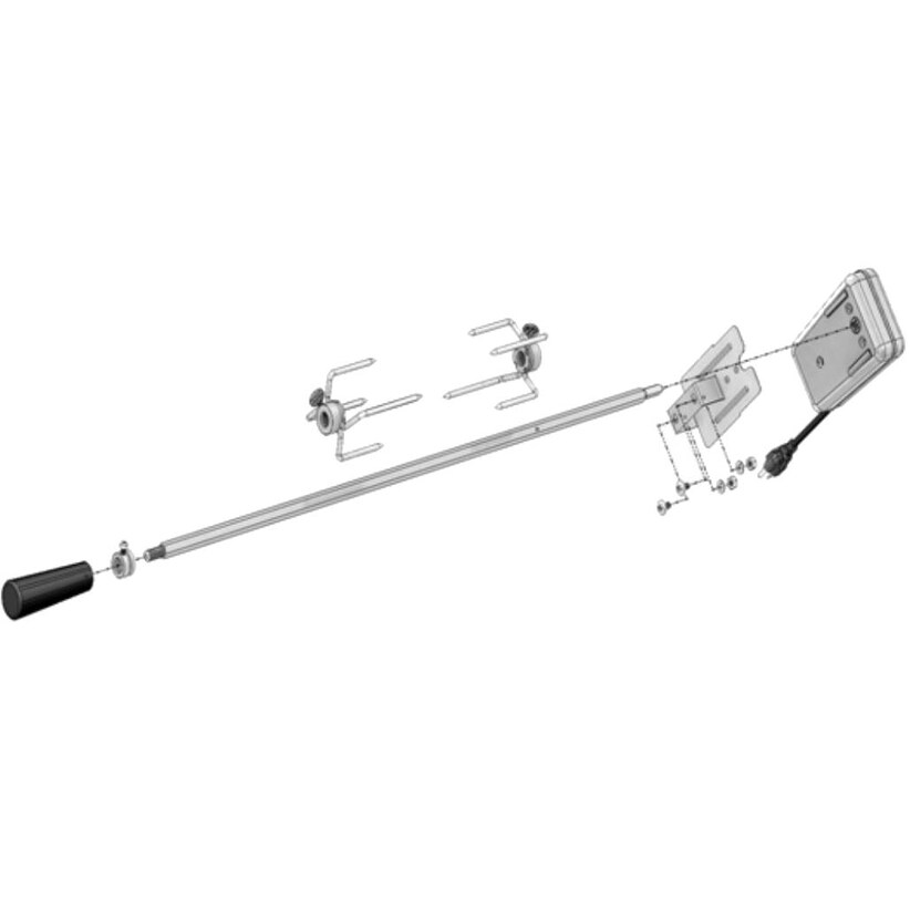 Artisan Rotisserie Kit For Artisan 32-Inch Gas Grills - Mycitystee