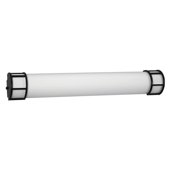 Evolution 48-inch Oil-Rubbed Bronze Vanity， White Acrylic Diffuser - Mycitystee