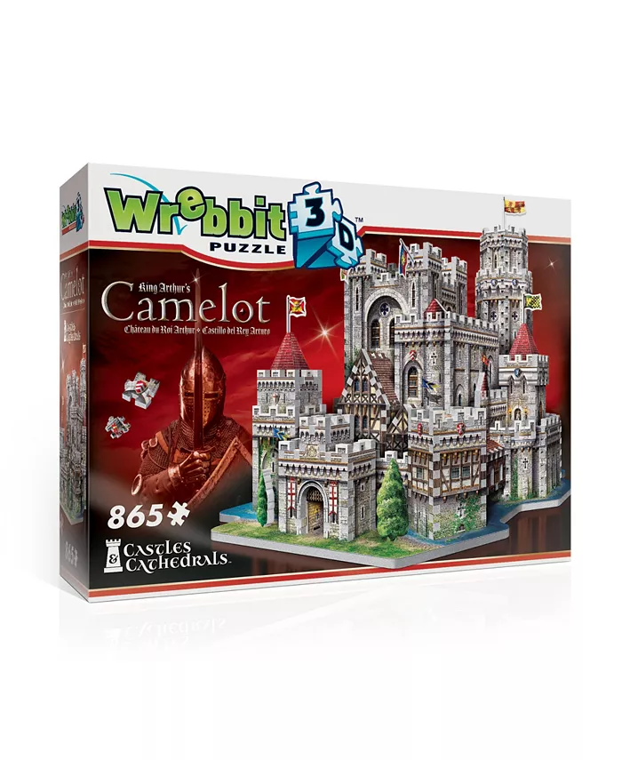 Wrebbit King Arthur's Camelot 3D Puzzle- 865 Pieces - Mycitystee