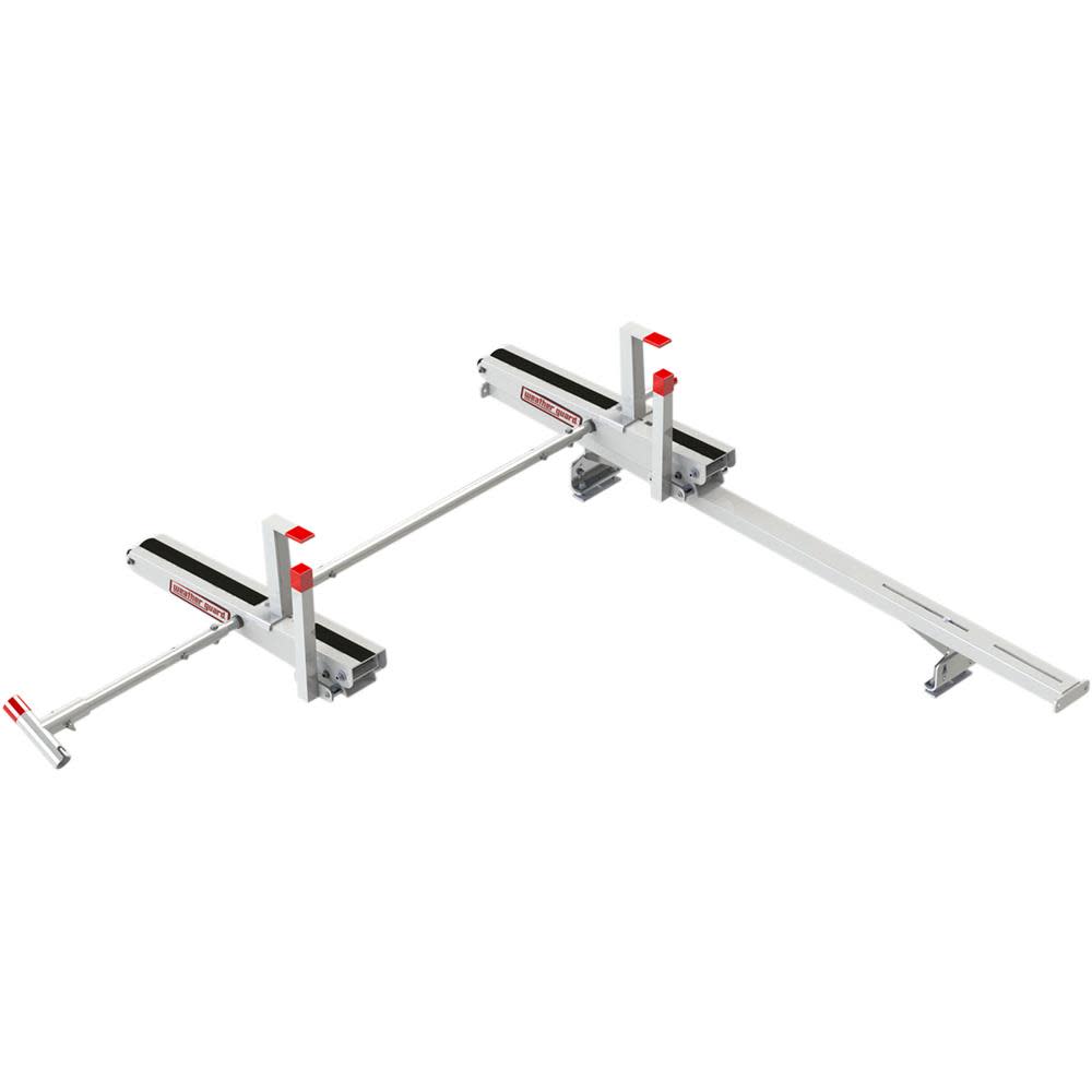 EZGLIDE2 Fixed Drop-Down Ladder Kit w/Cross Member, Full - Mycitystee