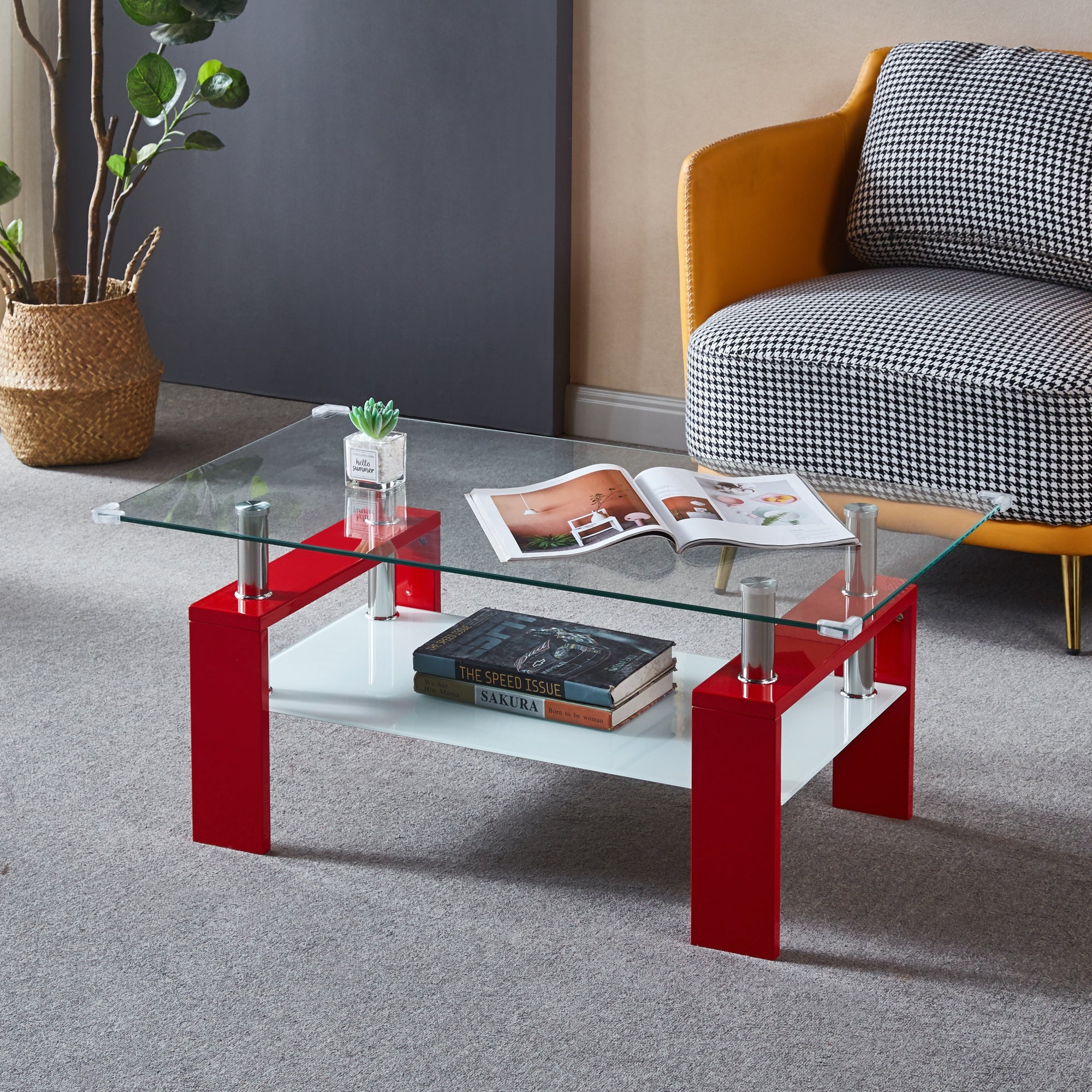 Rectangle Coffee Table - Mycitystee