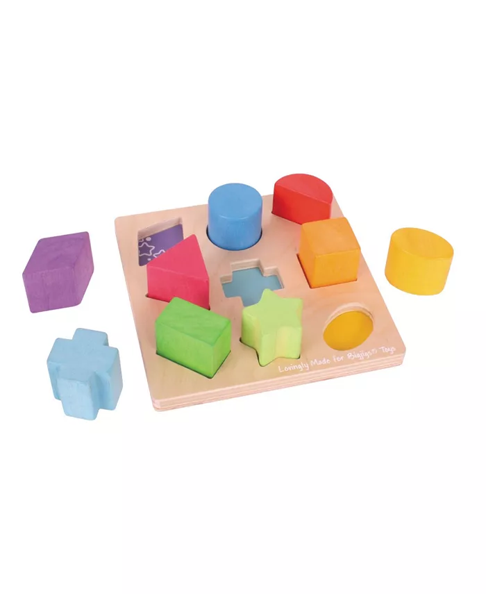 Bigjigs Toys First Shapes Board - Mycitystee