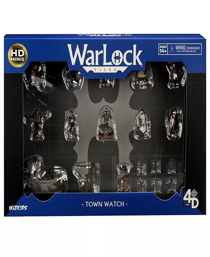 WizKids Games Warlock Tiles Accessory - Town Watch - Mycitystee
