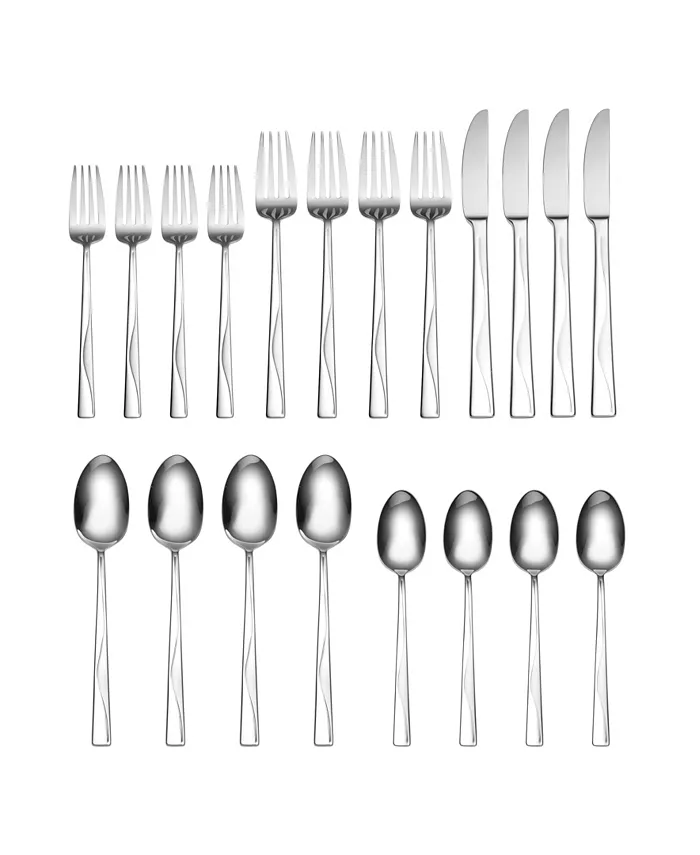 Oneida Stream 20-Piece Flatware Set - Mycitystee