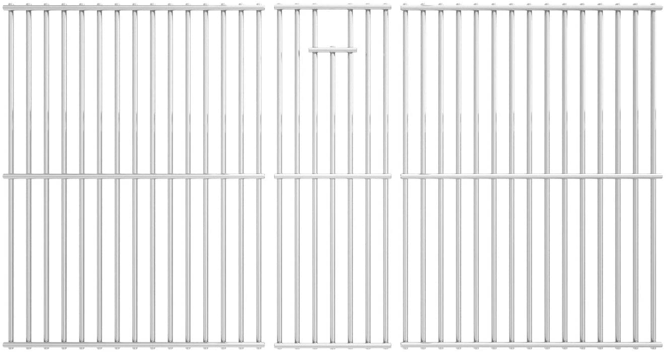 Cooking Grid Grates for Char-Broil Red Infrared 463250308, 463250811, 463250910, Gourmet 463251012, 463251913 4 Burner Gas Grills - Mycitystee