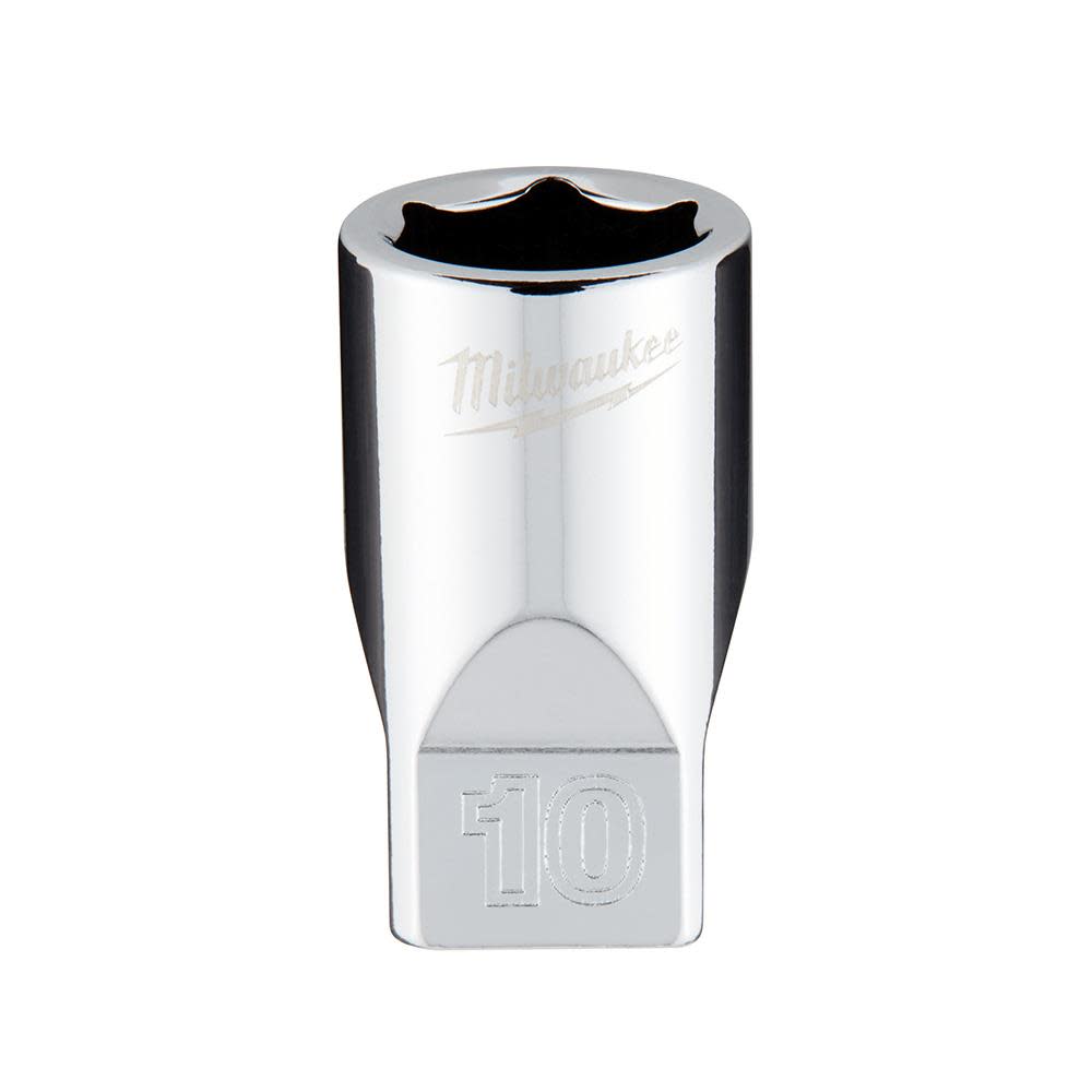 Milwaukee 1/4 in. Drive 10mm Metric 6-Point Socket 45-34-9036 from Milwaukee - Mycitystee