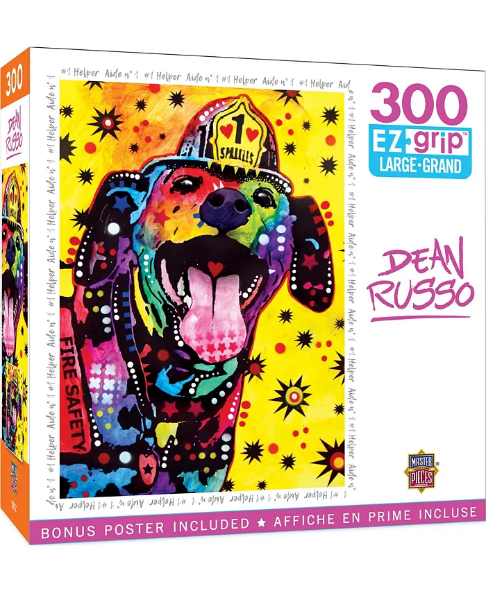 MasterPieces Puzzles #1 Helper 300 Piece Adult Jigsaw Puzzle By Dean Russo - Mycitystee