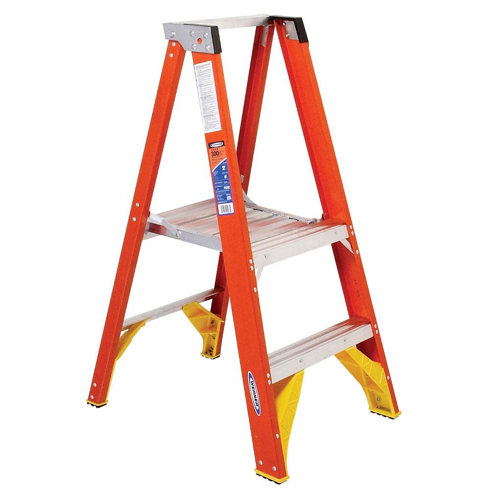 2 Ft Fiberglass Platform Ladder - Mycitystee