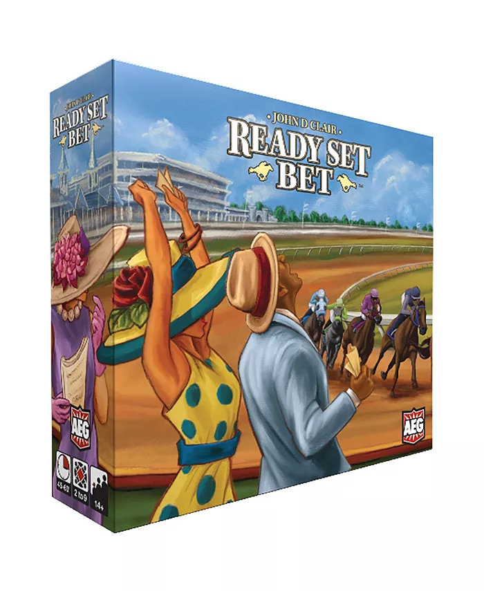 Alderac Entertainment Group Ready Set Bet Horse Racing Betting Board Game - Mycitystee