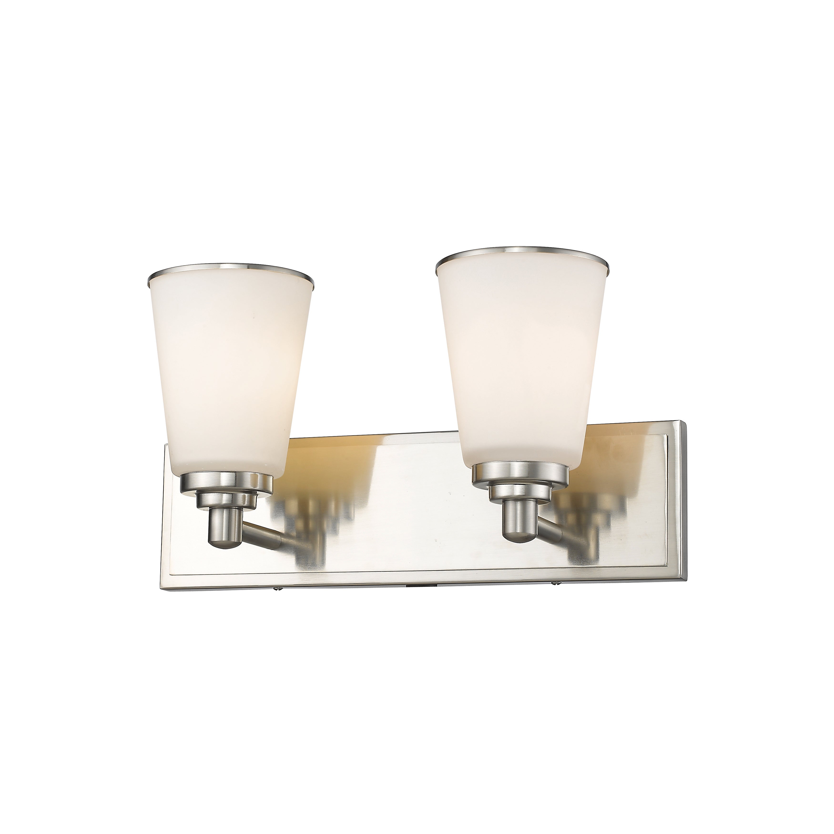 Avery Home Lighting Jarra 2-lights Brushed Nickel Vanity - Mycitystee