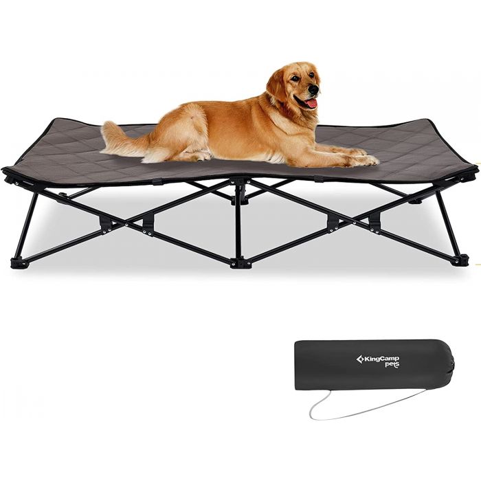 KINGCAMP Folding Raised Dog Bed Pet Cot L-BRoadout - Mycitystee