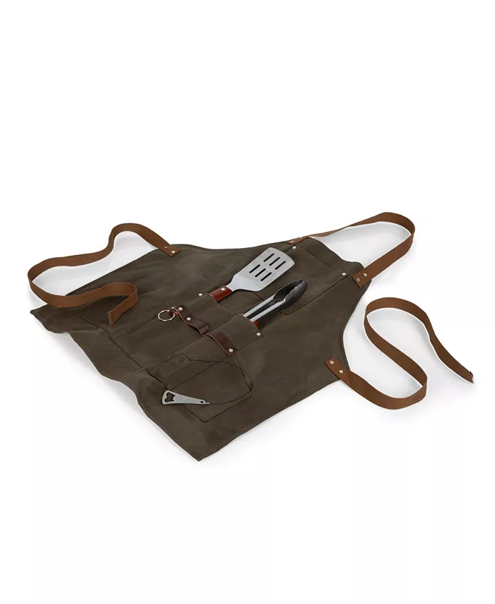 Oniva Legacyandreg by Picnic Time BBQ Apron with Tools Bottle Opener - Mycitystee