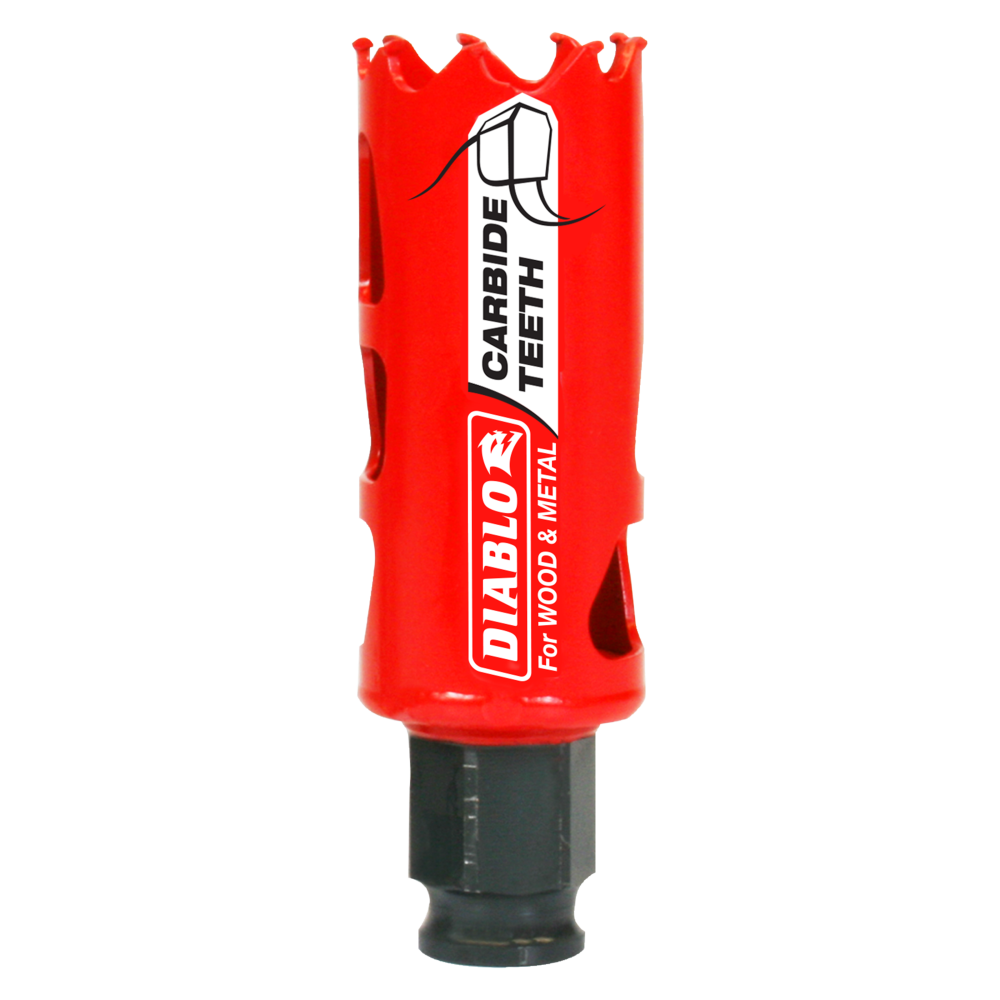 Diablo Tools 1-1/8 (29mm) Carbide-Tip Wood and Metal Holesaw - Mycitystee
