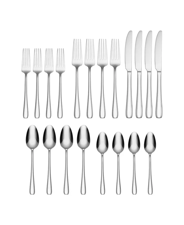 Oneida Waverly 20 Piece Everyday Flatware Set， Service For 4 - Mycitystee