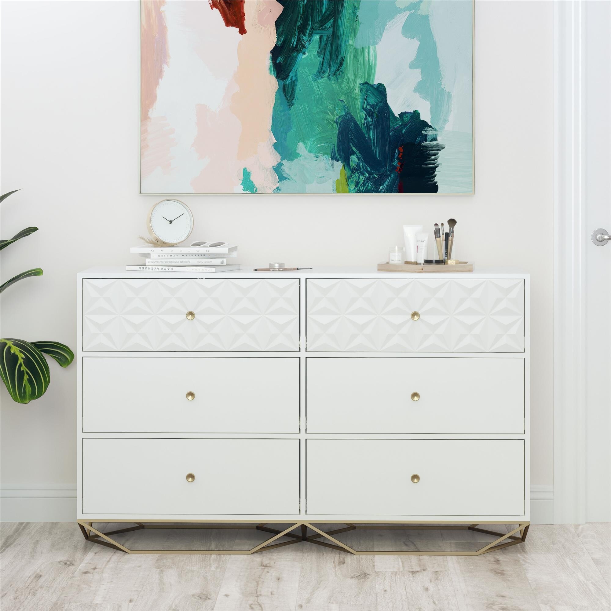 CosmoLiving by Cosmopolitan Blair 6 Drawer Dresser - - 35697193 - Mycitystee